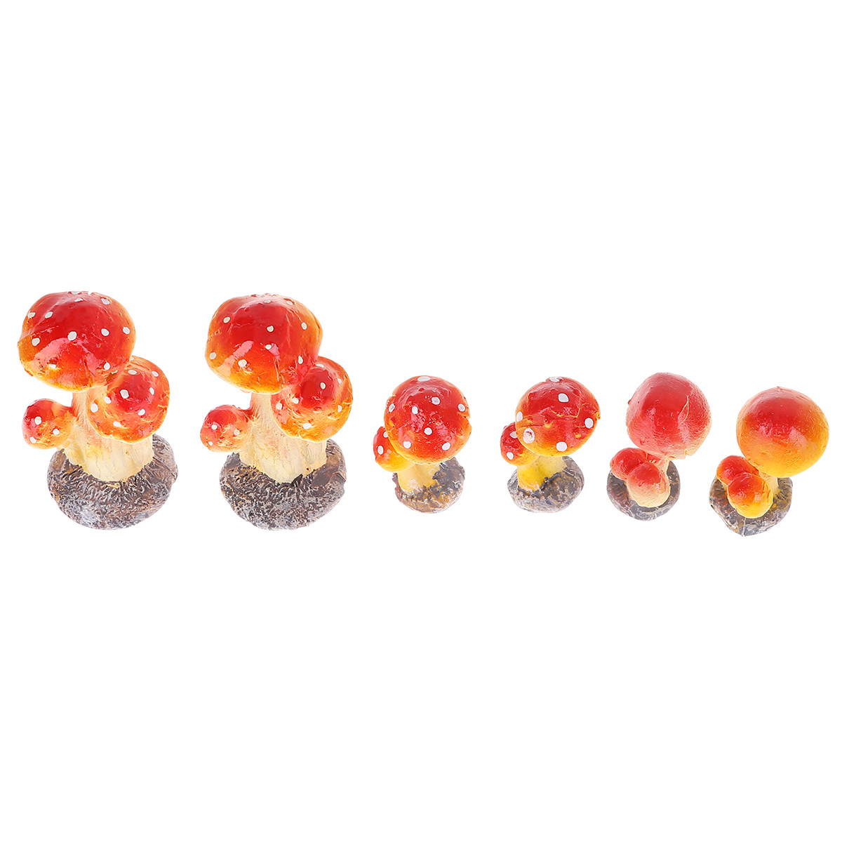 6Pcs Mini Mushroom Resin Garde – Bonsai Garden Display Bewertung und Preis