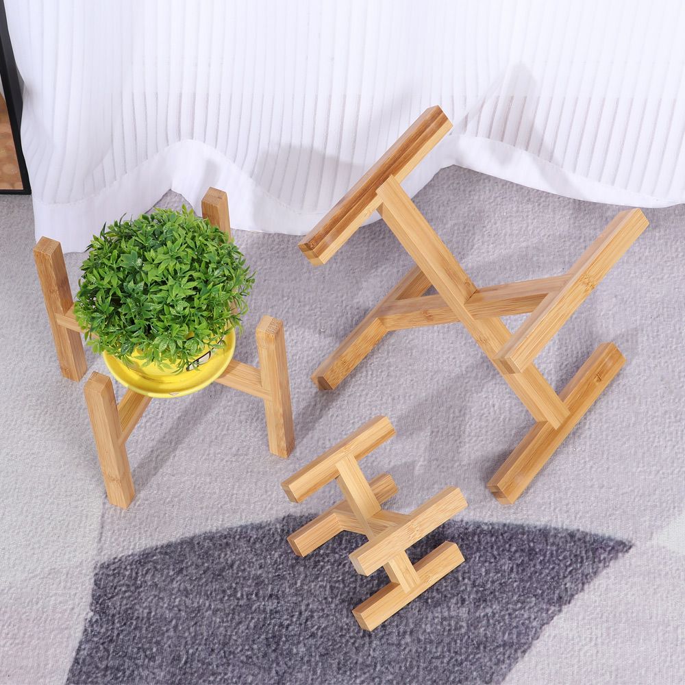 Wood Flowerpot Holder Floor-St – Bonsai Garden Display Bewertung und Preis