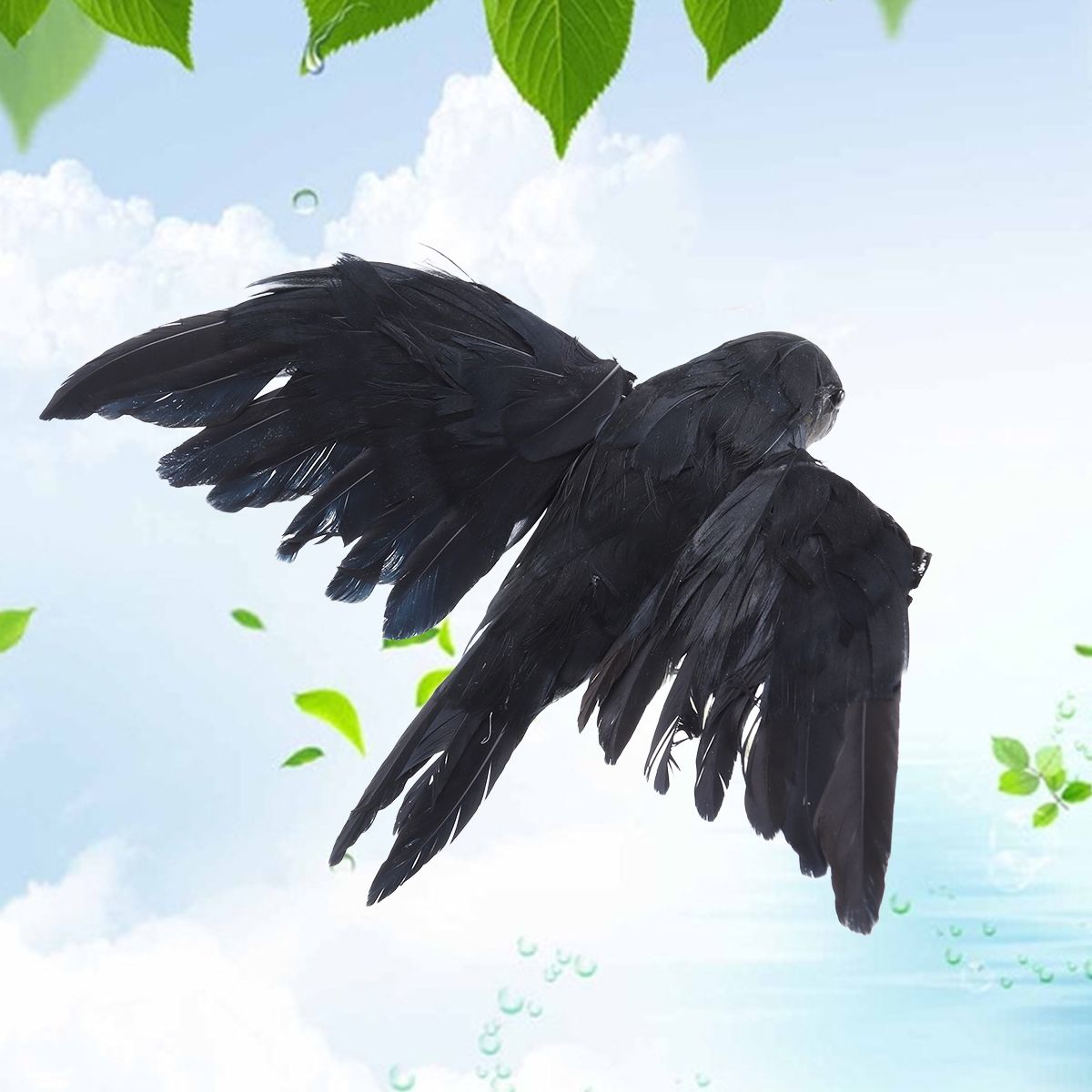1 pc Artificial Crow Props Bla – Bonsai Garden Display Bewertung und Preis