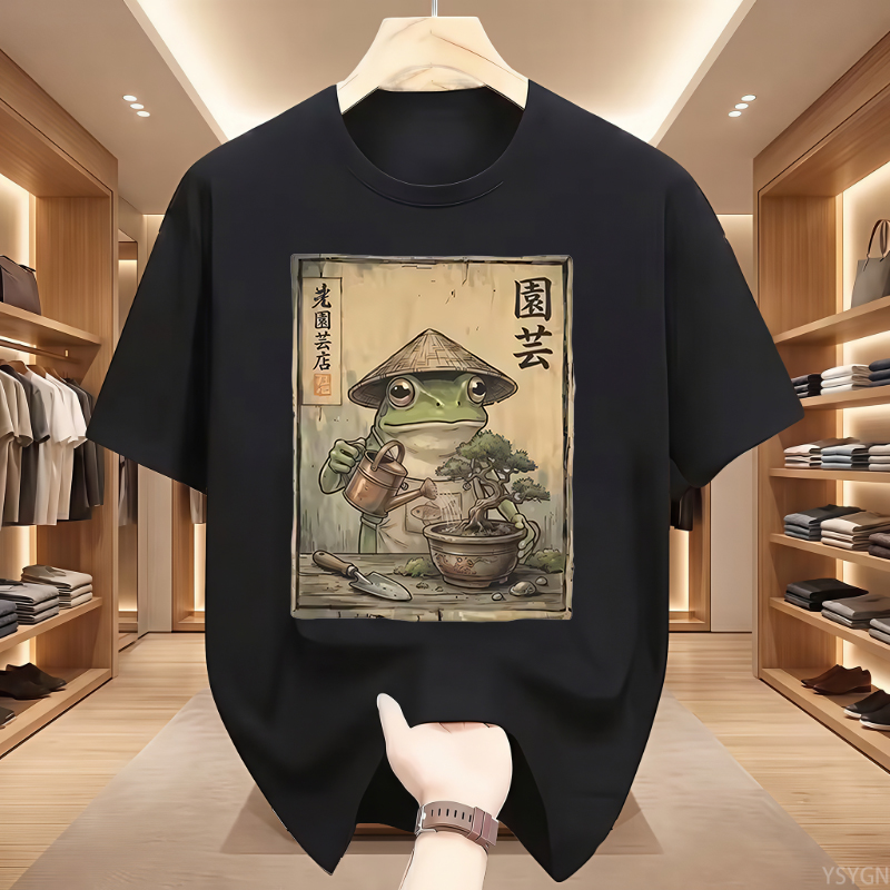 Bonsai Frog T Shirt Funny Gard – Bonsai Garden China Bewertung und Preis