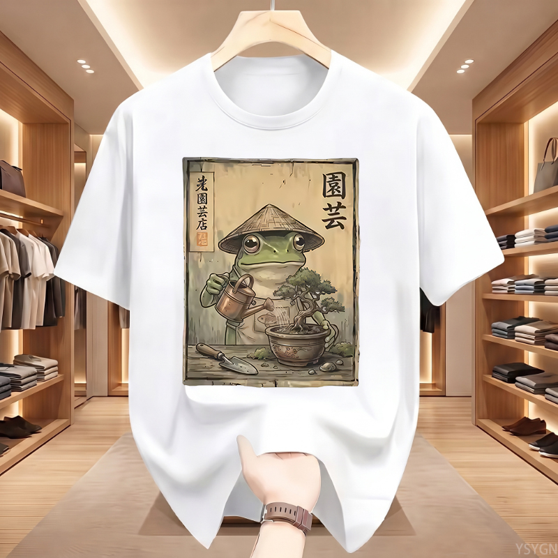 Bonsai Frog T Shirt Funny Gard – Bonsai Garden China Bewertung und Preis