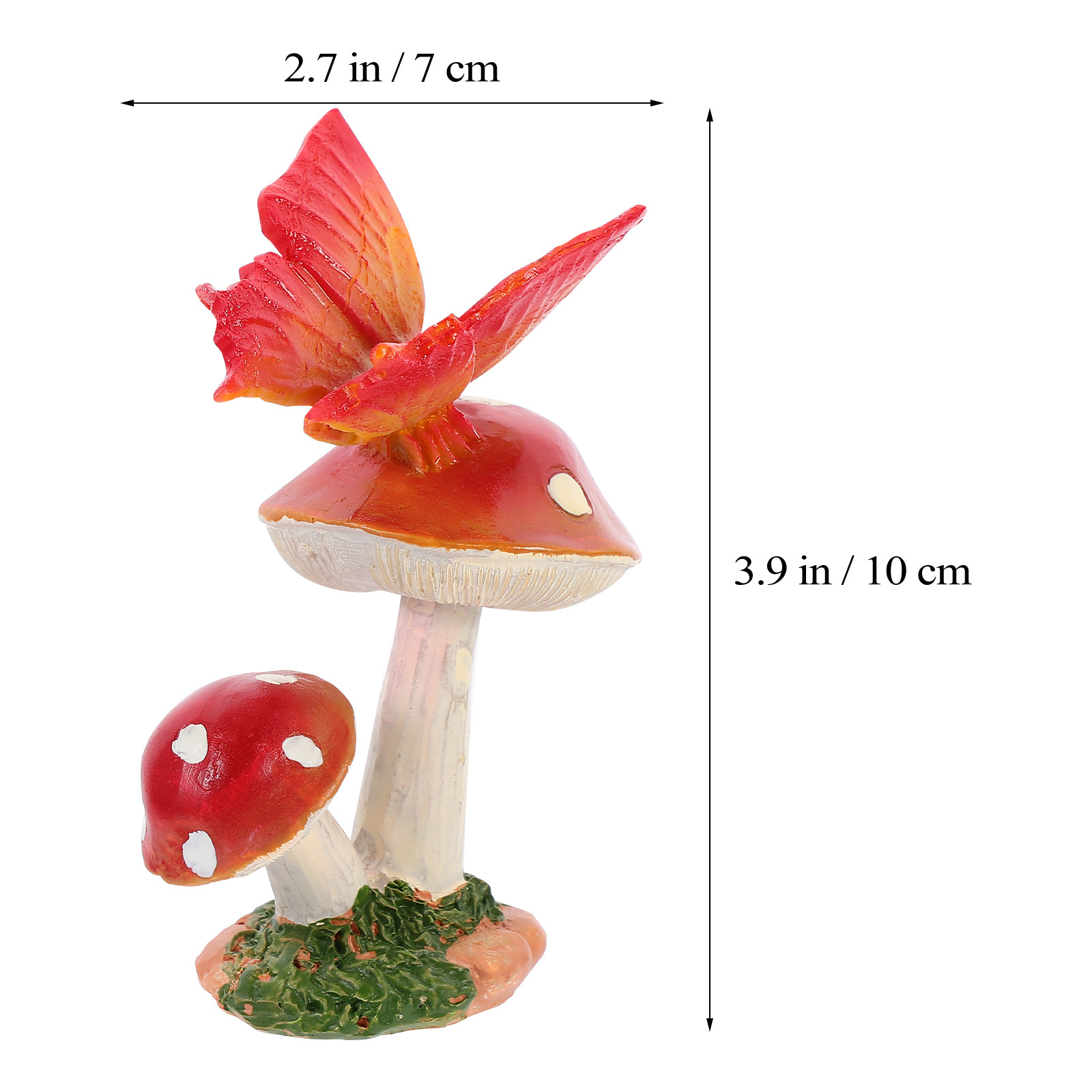1Pcs Mushroom Resin Miniature  – Bonsai Garden Display Bewertung und Preis