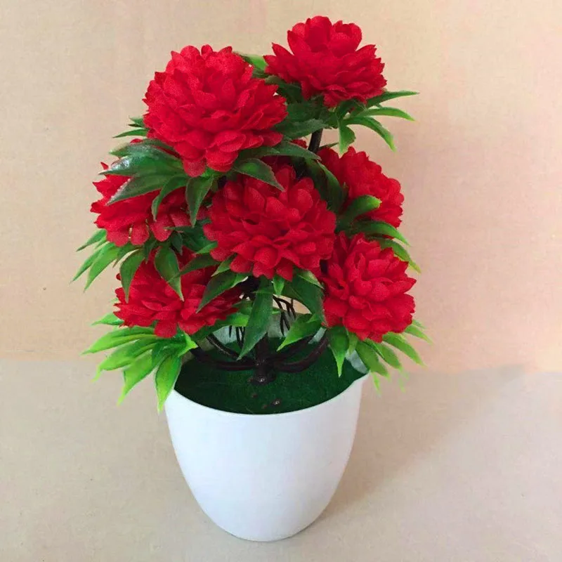 Chrysanthemums Artificial Bons – Bonsai Garden Display Bewertung und Preis