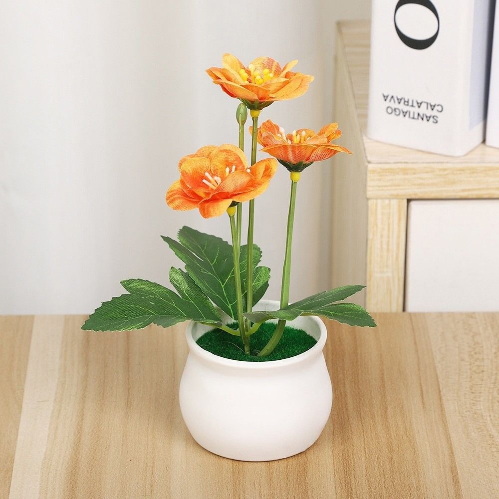 Plum Blossom Plant Artificial  – Bonsai Garden Display Bewertung und Preis