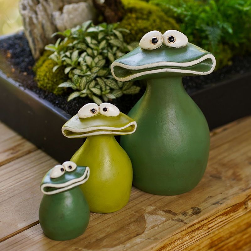 Cartoon Big Mouth Frog Garden  – Bonsai Garden China Bewertung und Preis