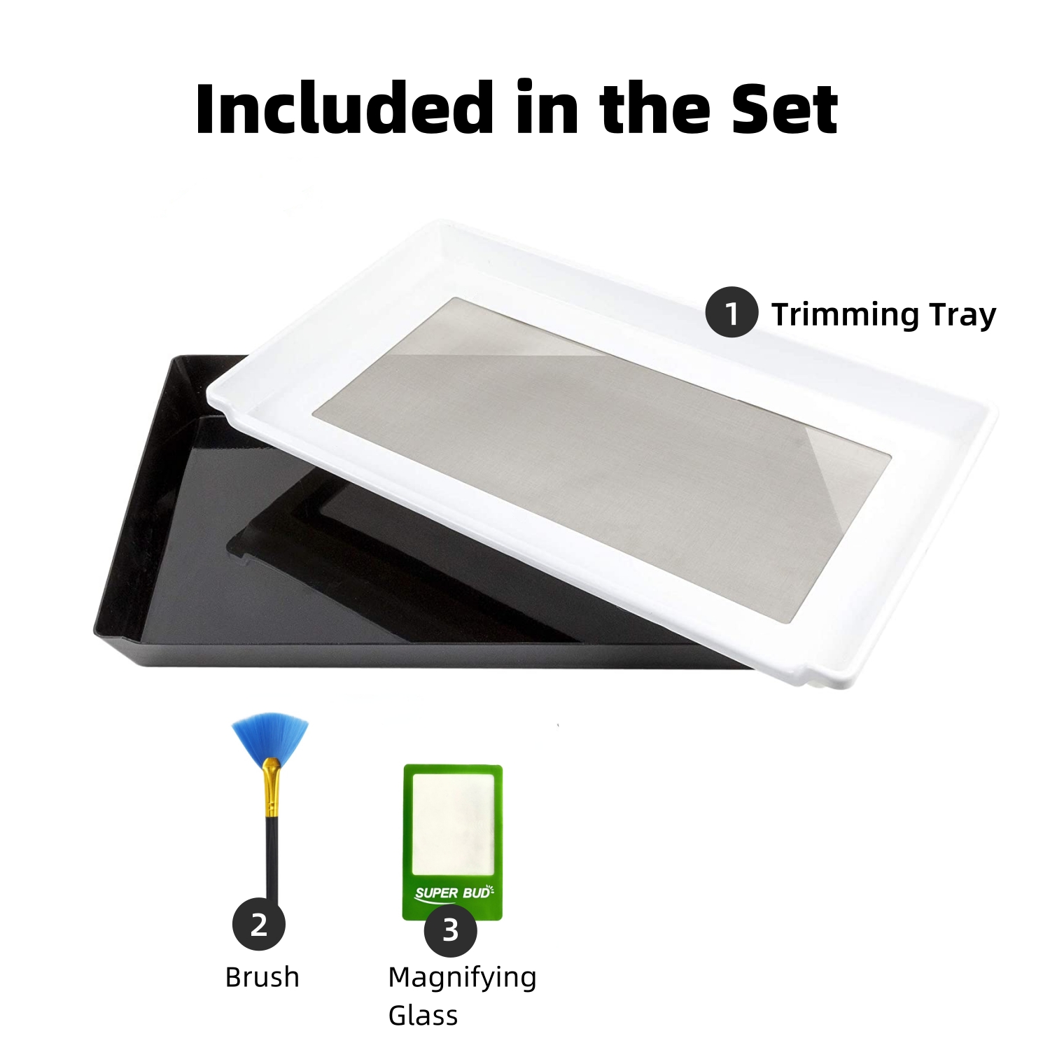2-in-1 Trimming Tray Harvest T – Bud Scissors Fine Bewertung und Preis