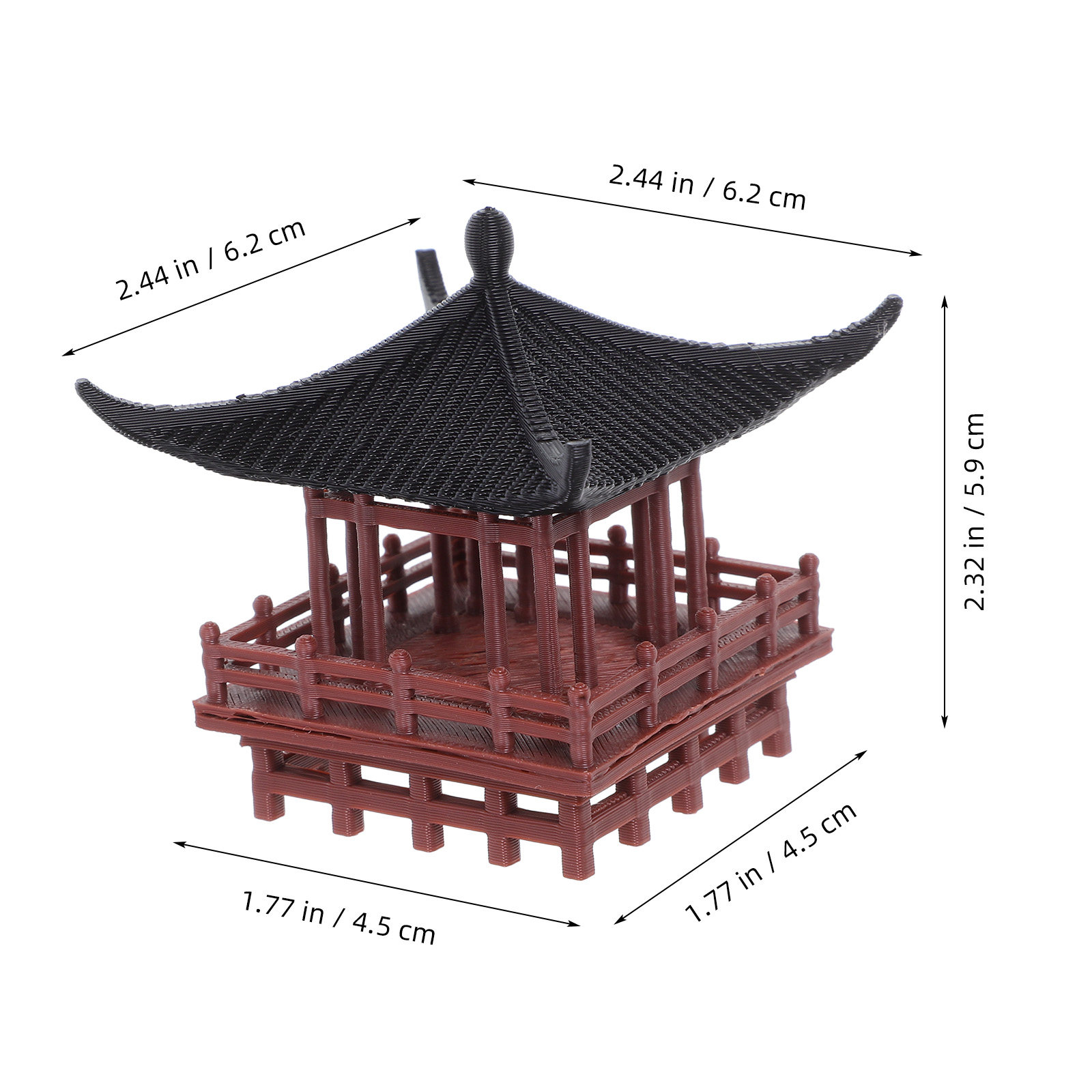 Chinese Traditional Pavilion D – Bonsai Garden Display Bewertung und Preis