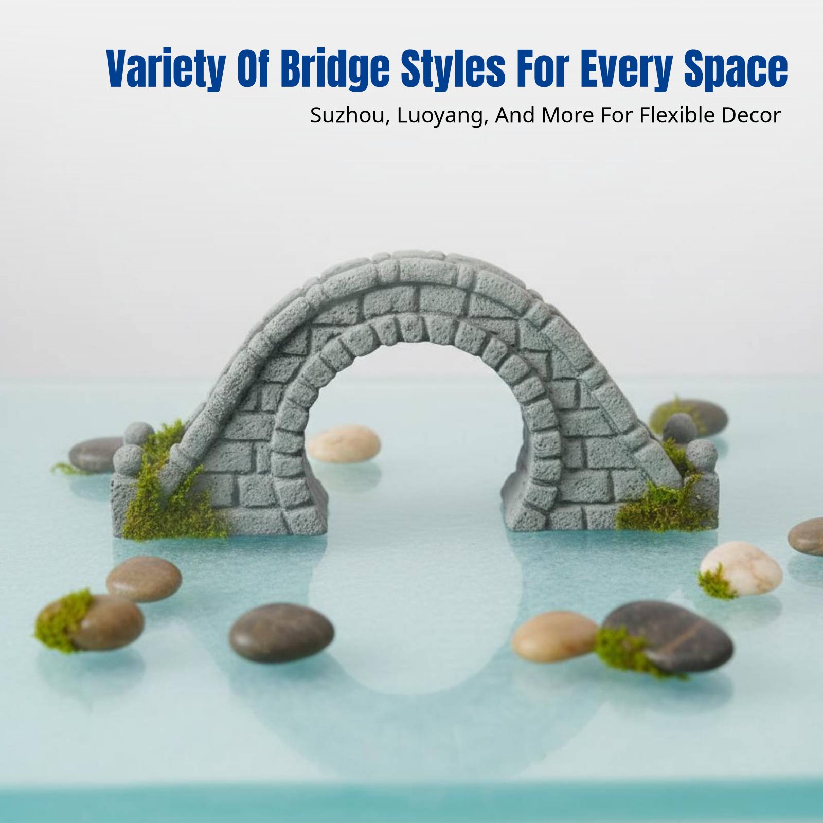Resin Stone Bridge Mini Landsc – Bonsai Garden China Bewertung und Preis